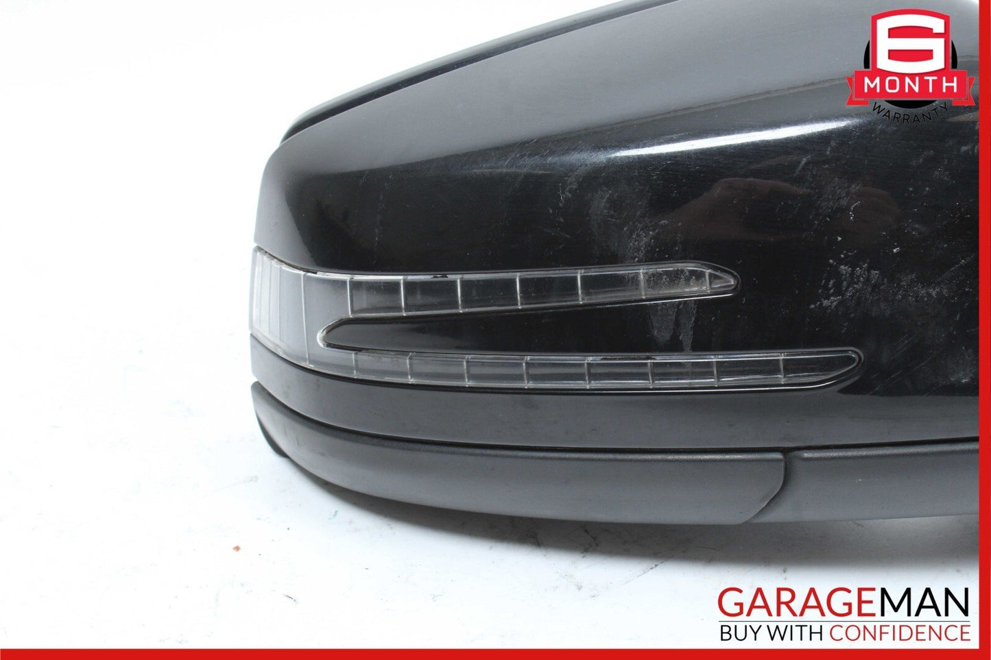 12-14 Mercedes W204 C250 Front Right Side Mirror Door Rear View Glass Black OEM