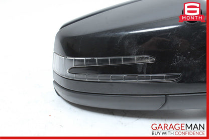12-14 Mercedes W204 C250 Front Right Side Mirror Door Rear View Glass Black OEM