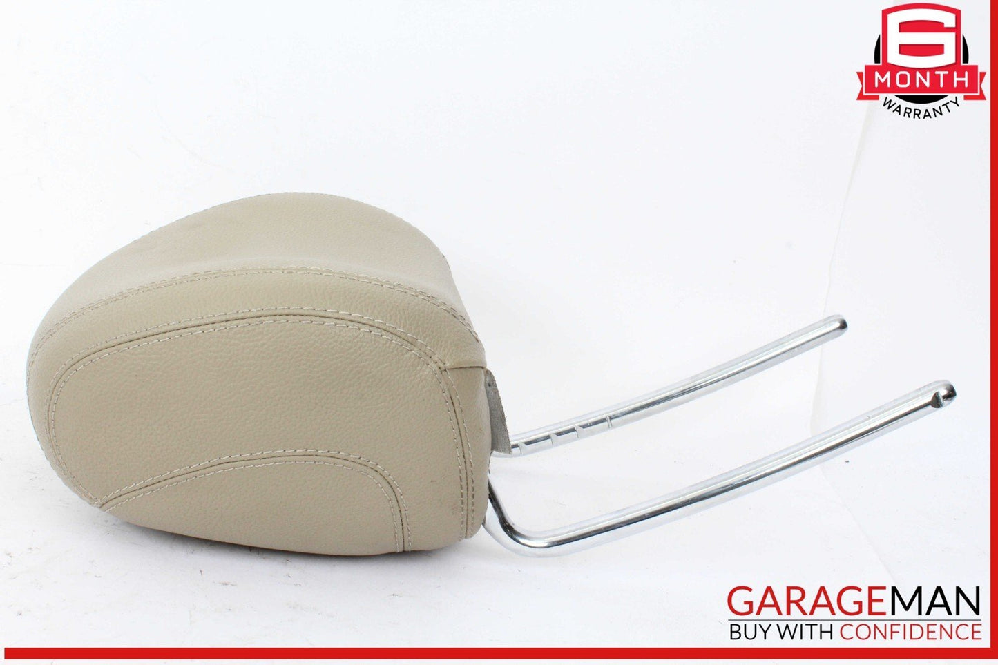 12-15 Mercedes X166 GL450 GL550 ML350 Front Seat Headrest Head Rest Beige OEM