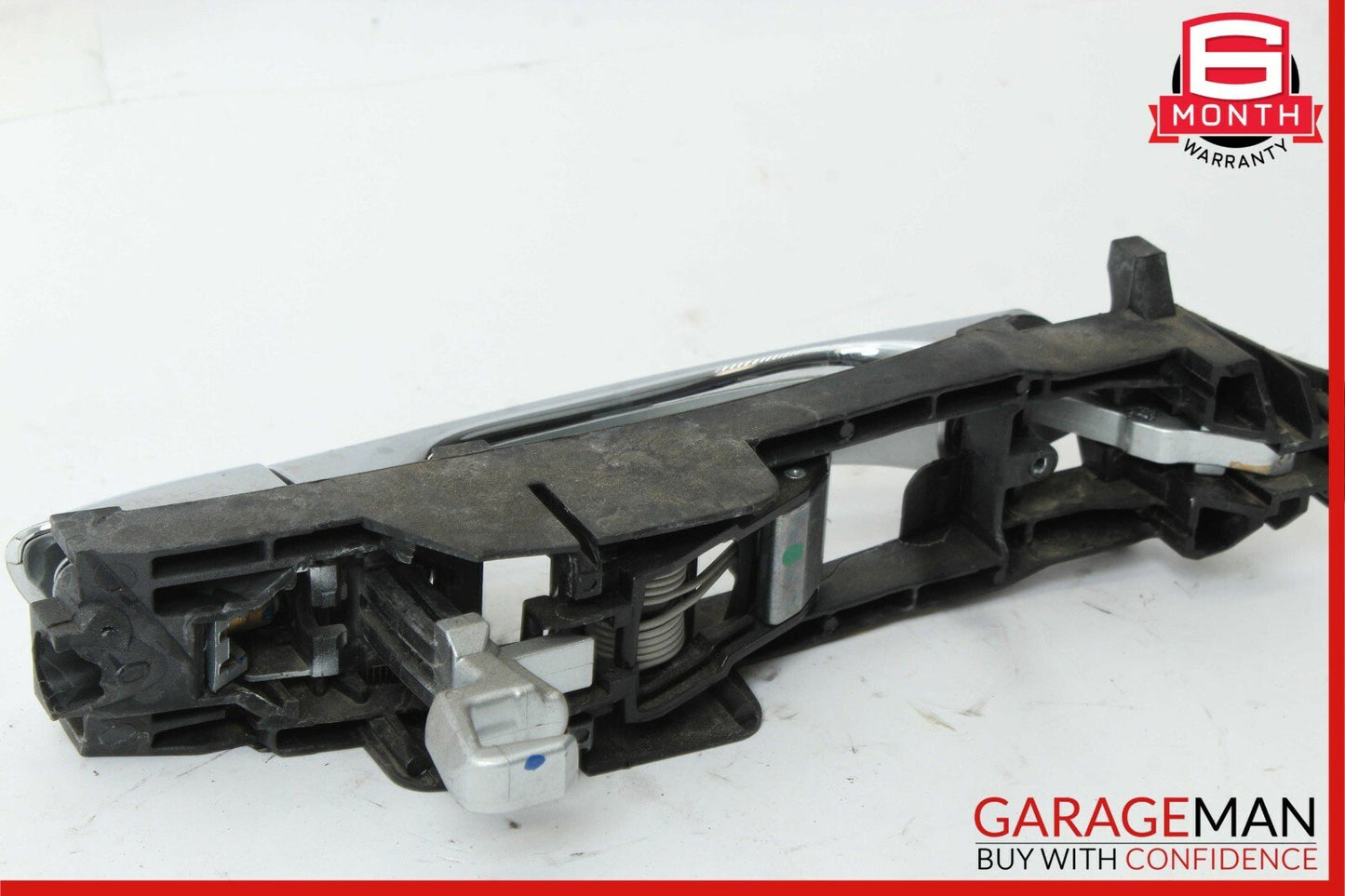 06-11 Mercedes W219 CLS500 Rear Left Side Exterior Door Handle Iridium Silver