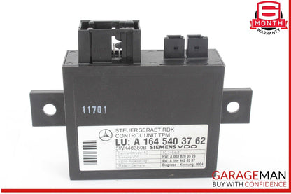 06-13 Mercedes W164 ML350 4MATIC R350 TPMS Tire Pressure Control 1645403762 OEM