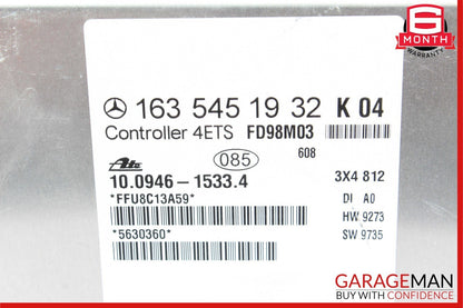 98-05 Mercedes W163 ML320 E320 ECU ECM Engine Control w/ ESP Stability Module