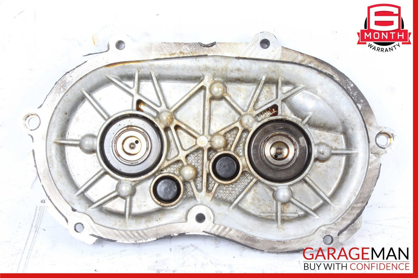 06-13 Mercedes W211 E350 S550 Front Right Engine Timing Chain Cover Plate OEM
