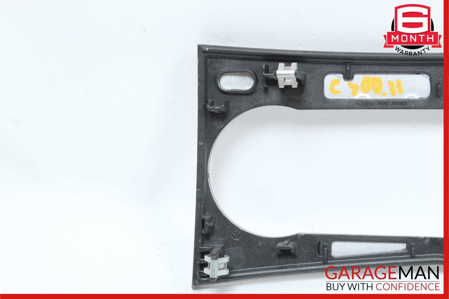 08-14 Mercedes W204 C280 C300 A/C Climate Control Switch Trim Bezel Cover Wood