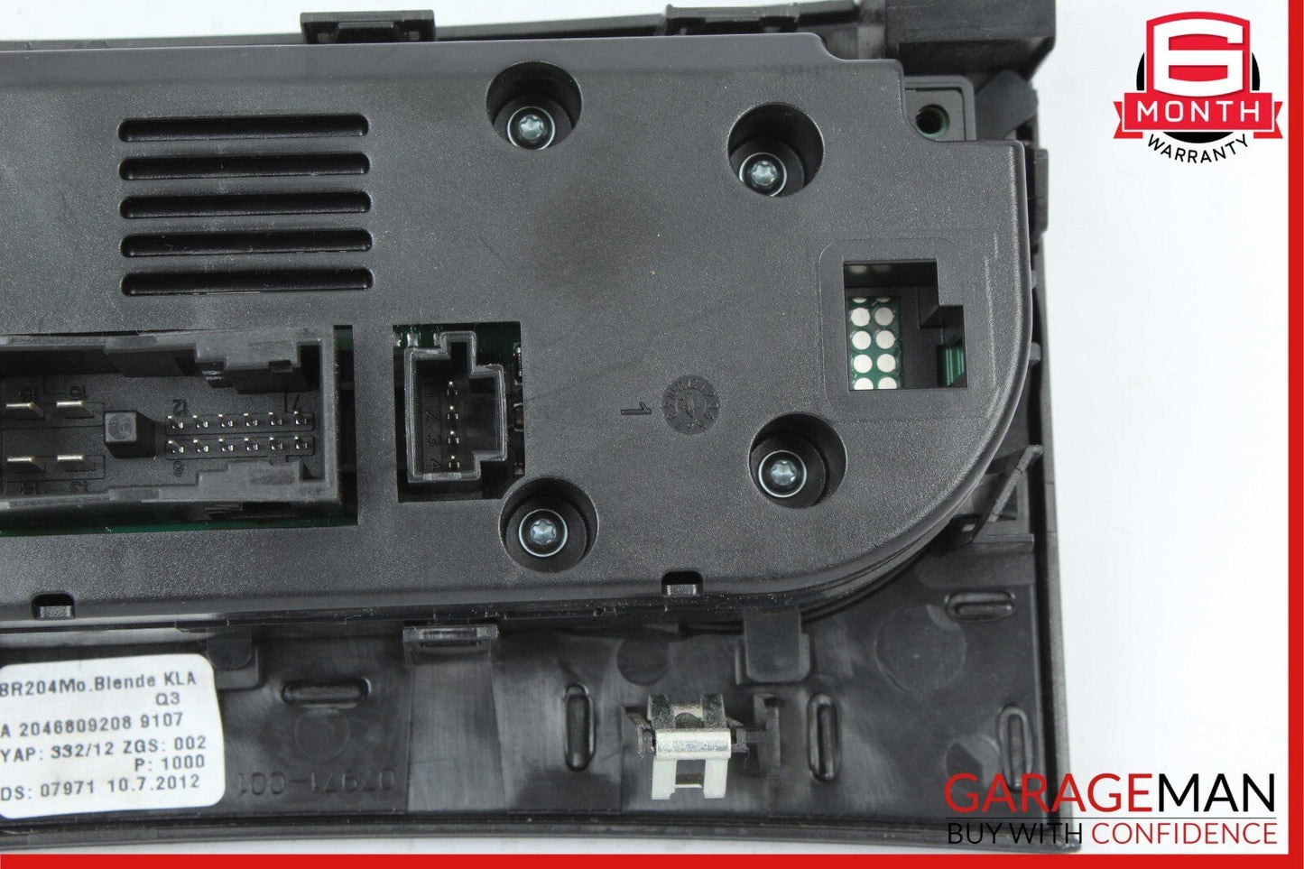 12-14 Mercedes W204 C250 C300 AC A/C Heater Climate Control 2049006005 OEM