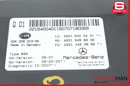 07-13 Mercedes W221 S550 S63 AMG Electric Power Supply Control Fuse Box Module