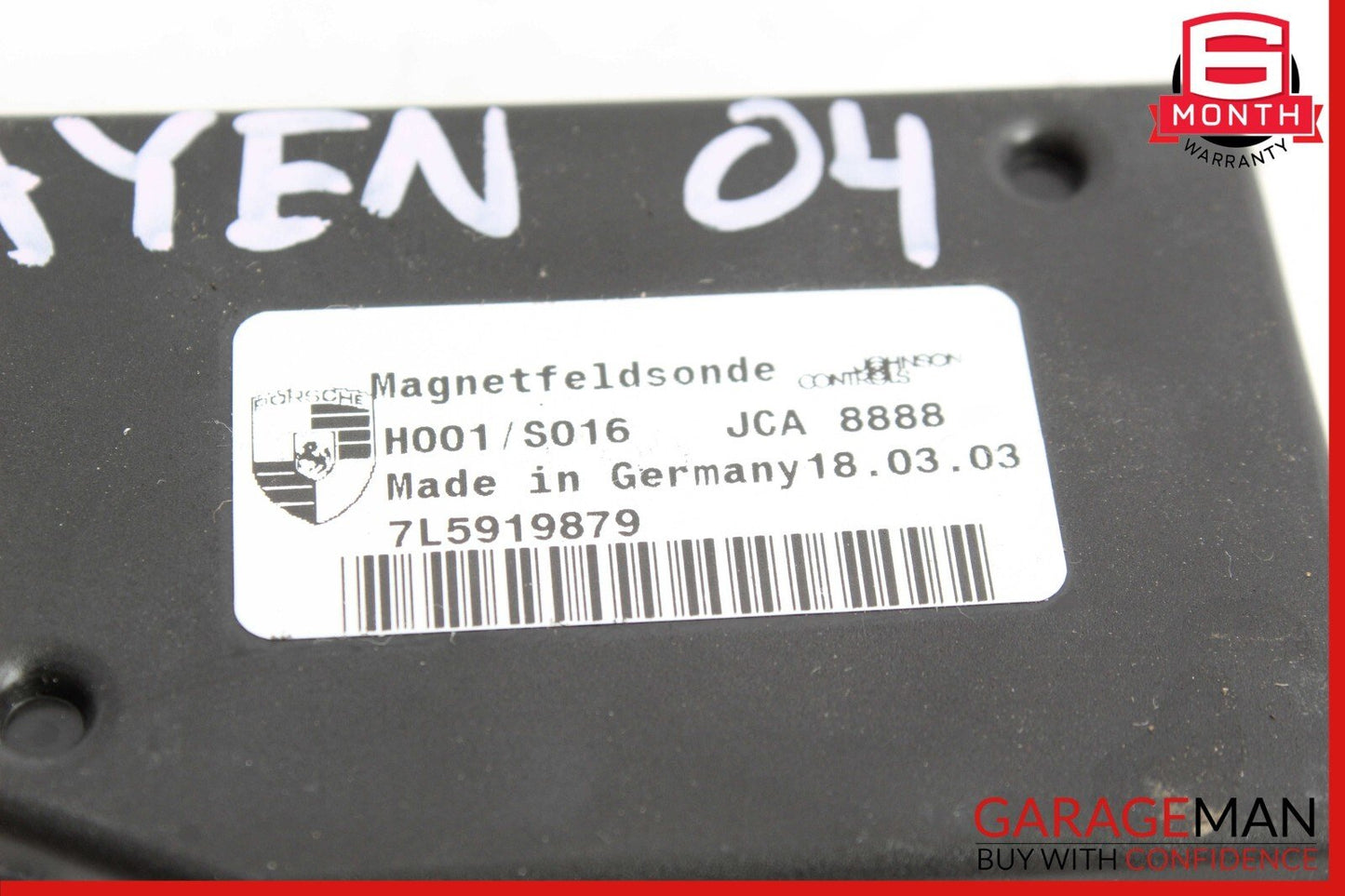 03-10 Porsche Cayenne 955 Immobilizer Computer Control Module Unit 7L5919879 OEM