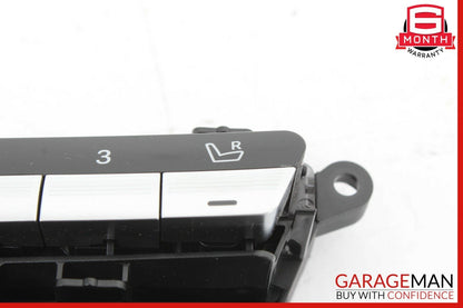 07-13 Mercedes W221 S550 CL550 Front Left Side Seat Control Switch Set Assembly