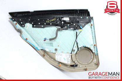08-14 Mercedes W204 C350 C300 Sedan Rear Right Interior Door Trim Panel Assy