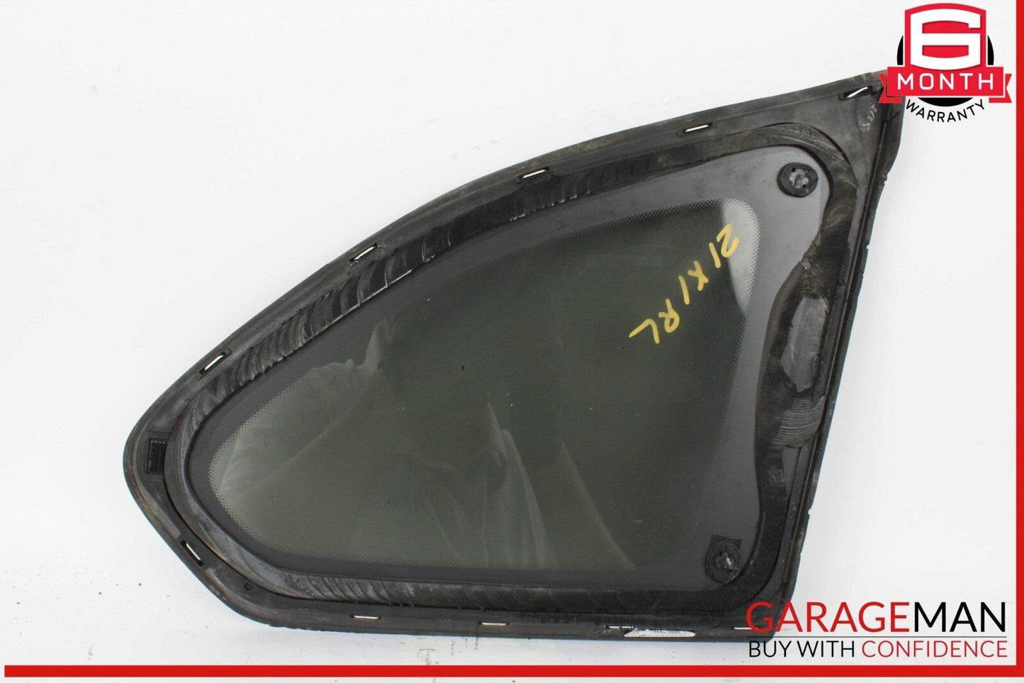 16-22 BMW X1 Rear Left Driver Side Quarter Window Glass OEM