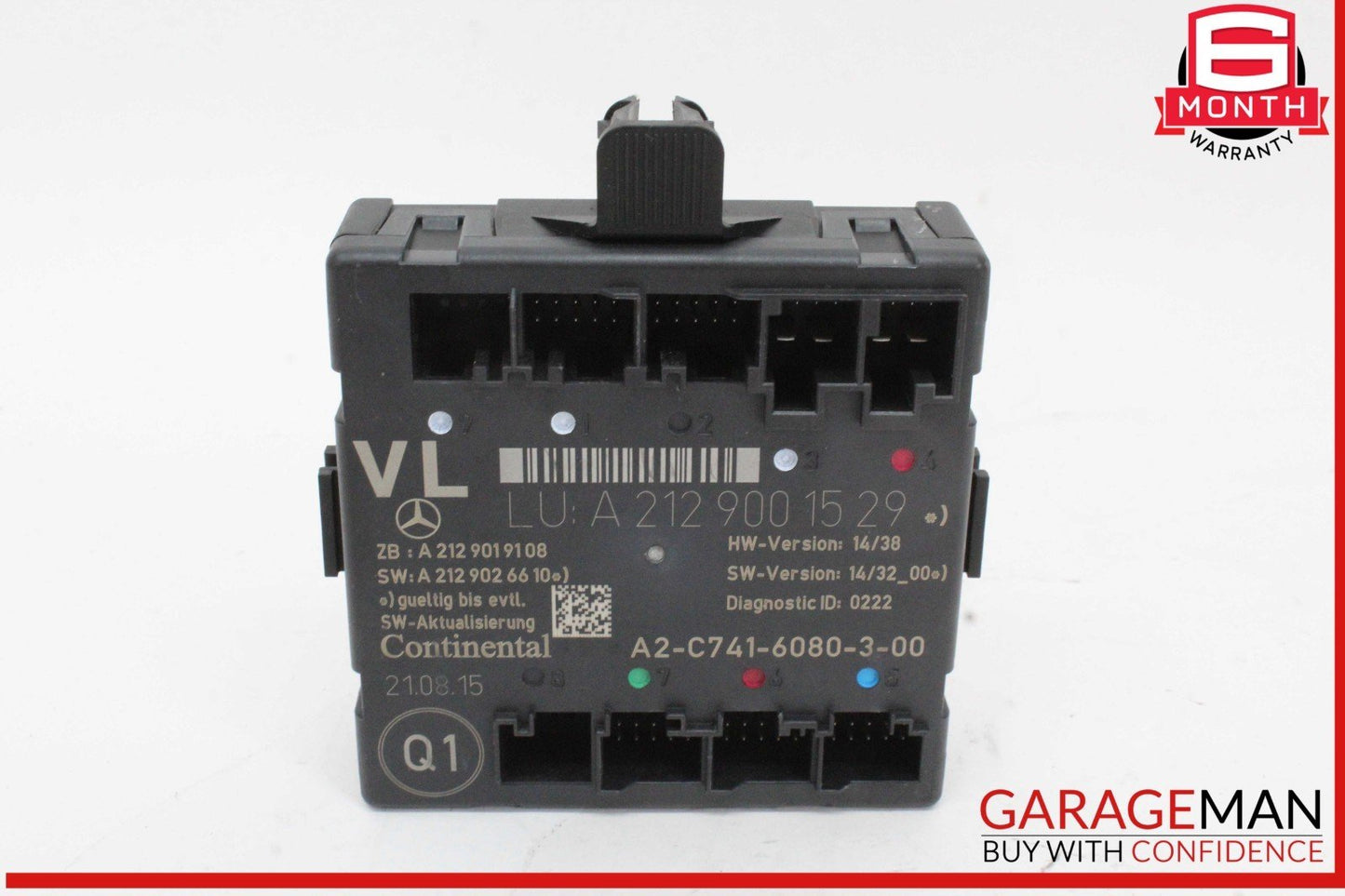 08-18 Mercedes W207 E400 E550 Front Left Side Door Control Module Unit OEM