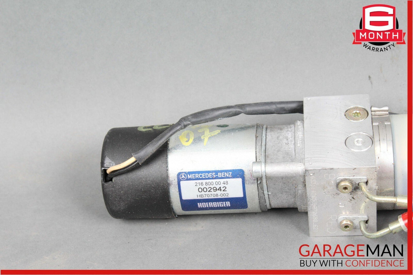 07-13 Mercedes W216 CL550 Trunk Lid Lift Hydraulic Pump Motor Cylinder OEM