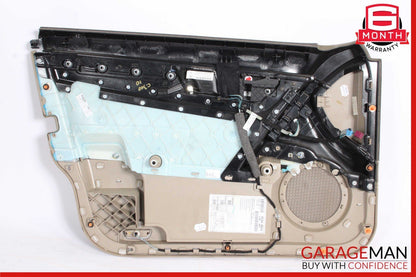 08-14 Mercedes W204 C300 Sedan Front Right Side Interior Door Trim Panel Beige