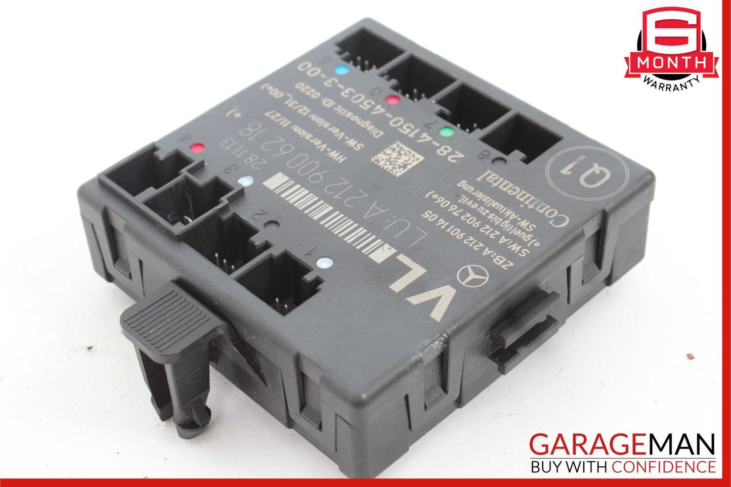 08-14 Mercedes W204 C250 C300 Front Left Driver Side Door Control Module Unit