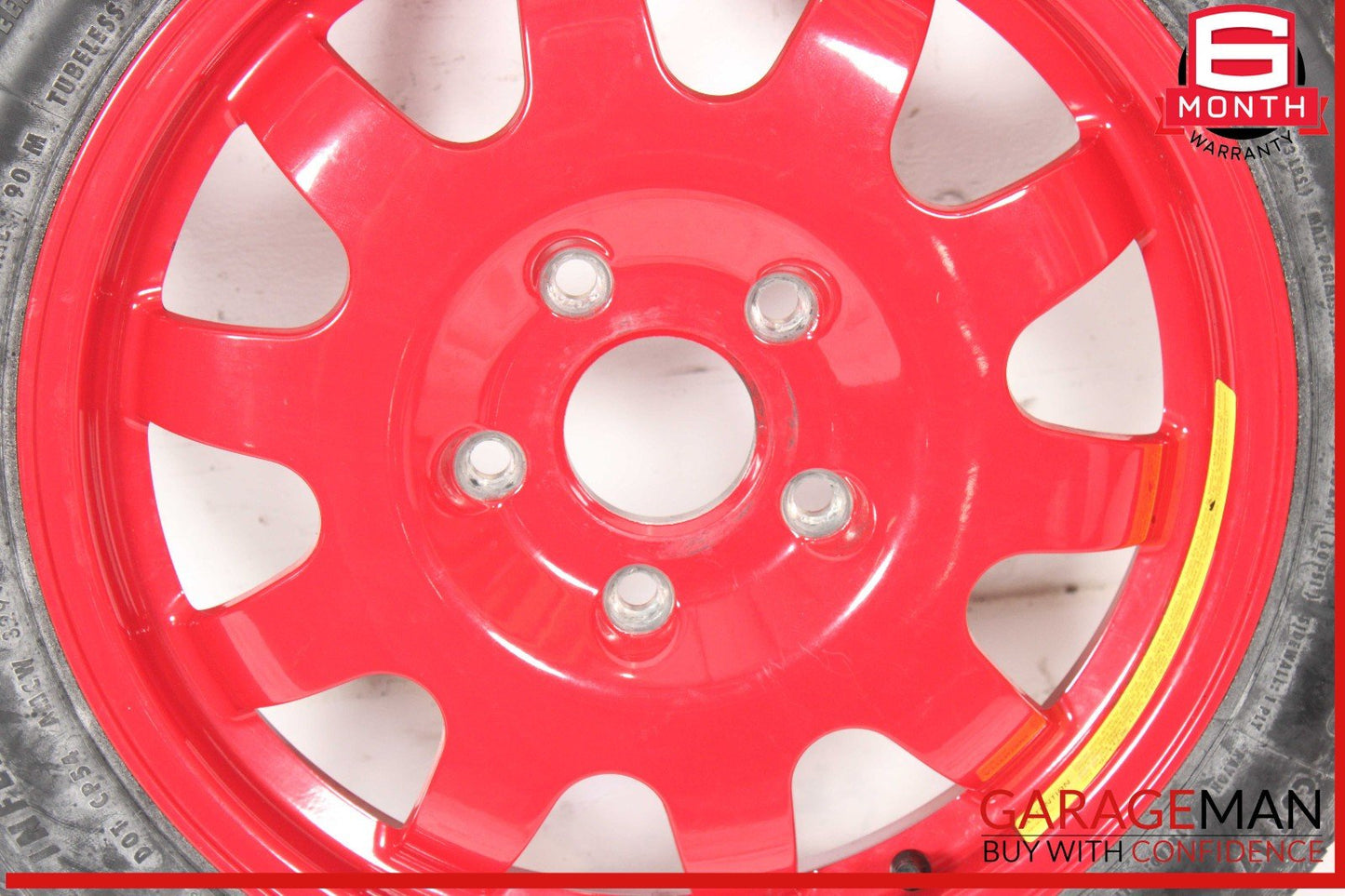 97-04 Porsche Boxster 986 Carrera 911 Spare Tire Wheel Rim Tire T105/95 R17 OEM