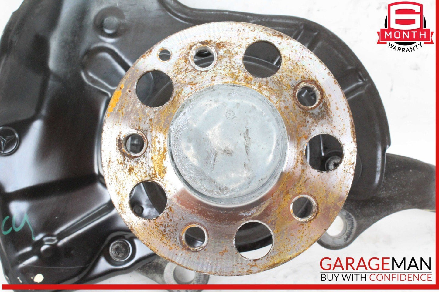 07-14 Mercedes W221 S550 CL550 Front Left Side Spindle Knuckle Wheel Hub OEM