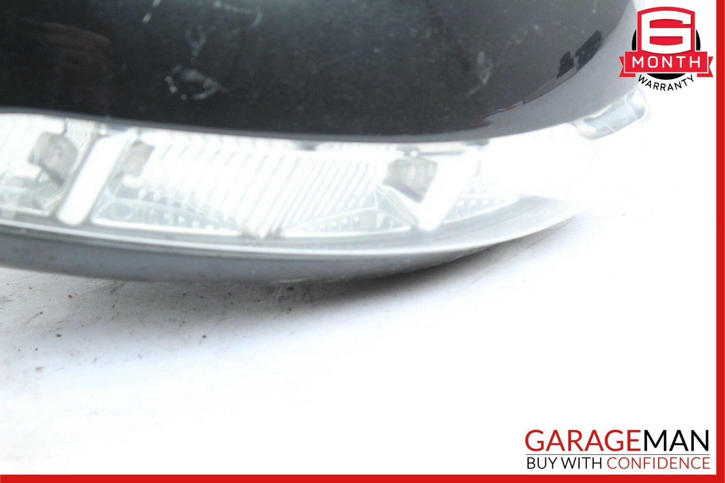 07-09 Mercedes W221 S550 S600 Front Left Side Mirror Door Rear View Black OEM