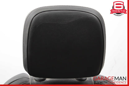 15-18 Porsche Macan Front Right & Left Complete Seat Set of 2 Pc Black OEM
