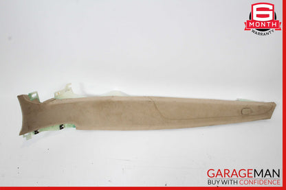 07-09 Mercedes W221 S600 Roof Headliner Pillar Trim Assembly Suede Alcantara