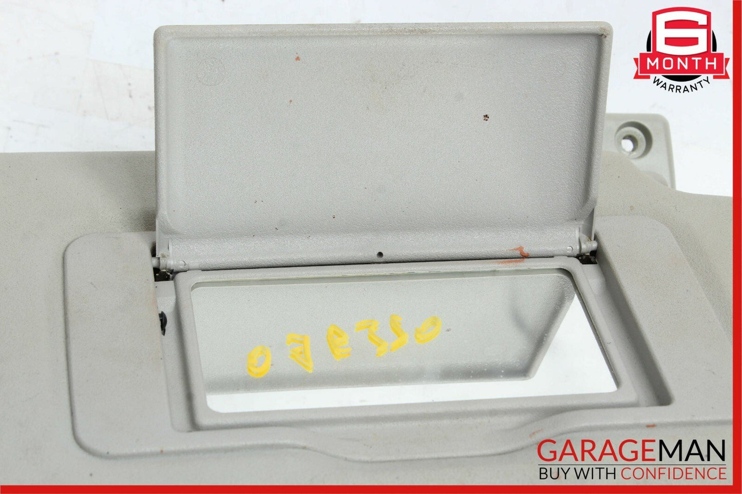 06-10 Mercedes W251 R350 Front Right Side Sunvisor Sun Visor Shade Gray OEM