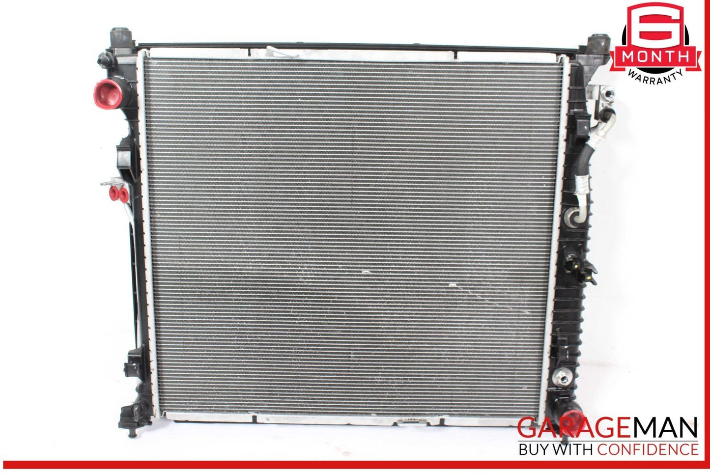 12-19 Mercedes X166 GL450 ML550 Water Radiator AC A/C Conditioning Condenser OEM
