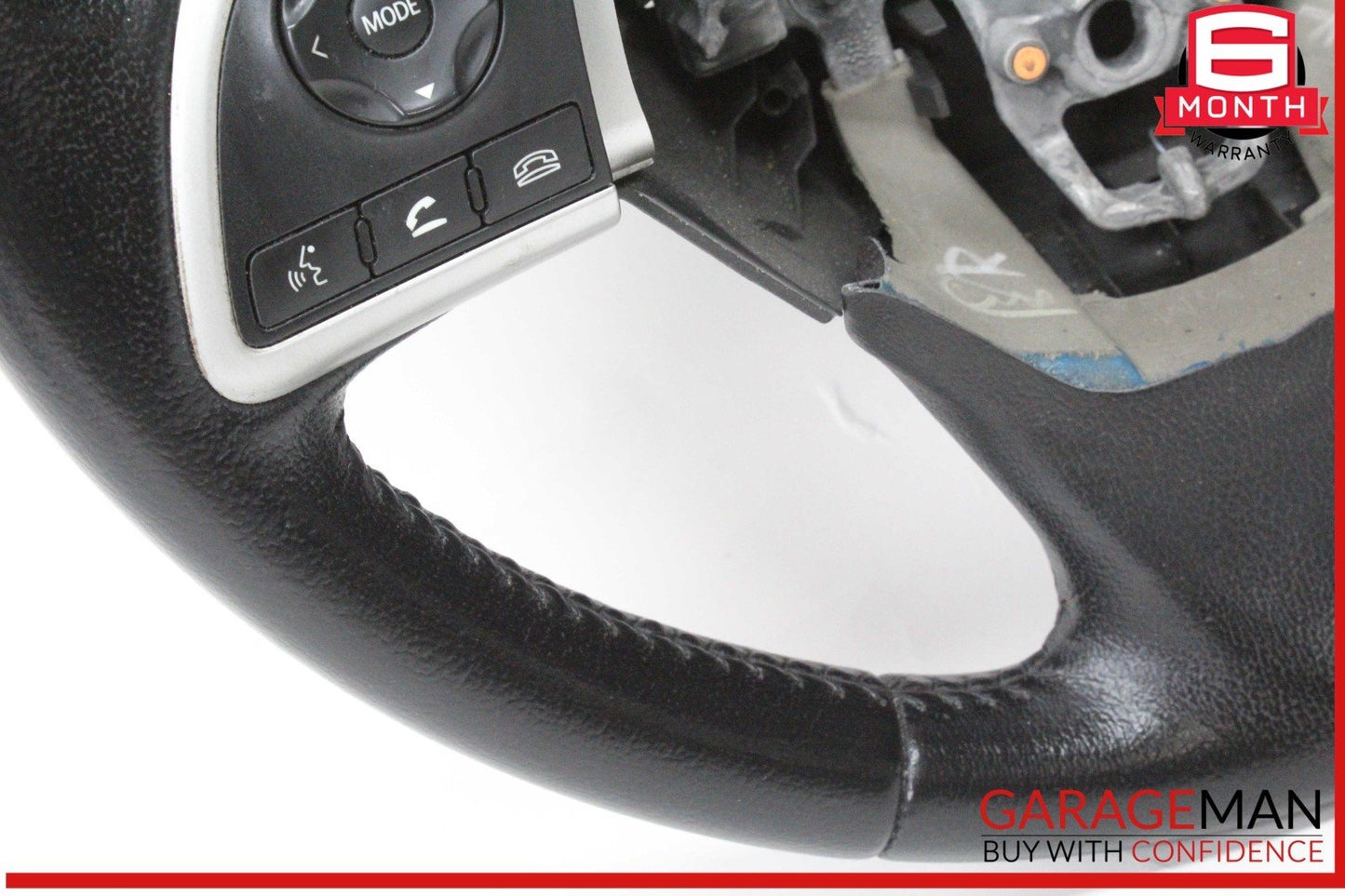14-15 Mitsubishi Outlander Sport Front Left Driver Side Steering Wheel Black OEM