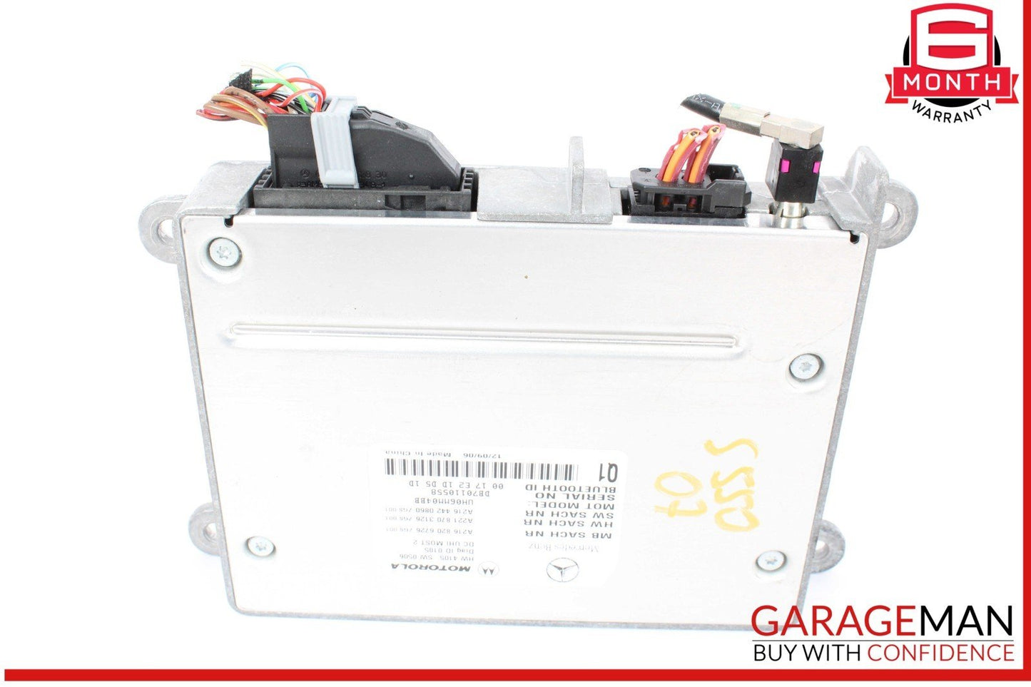 07-13 Mercedes W221 S550 CL550 Bluetooth Communication Controller Module OEM