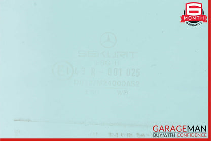 86-91 Mercedes W126 420SEL Rear Right Passenger Side Door Window Auto Glass OEM