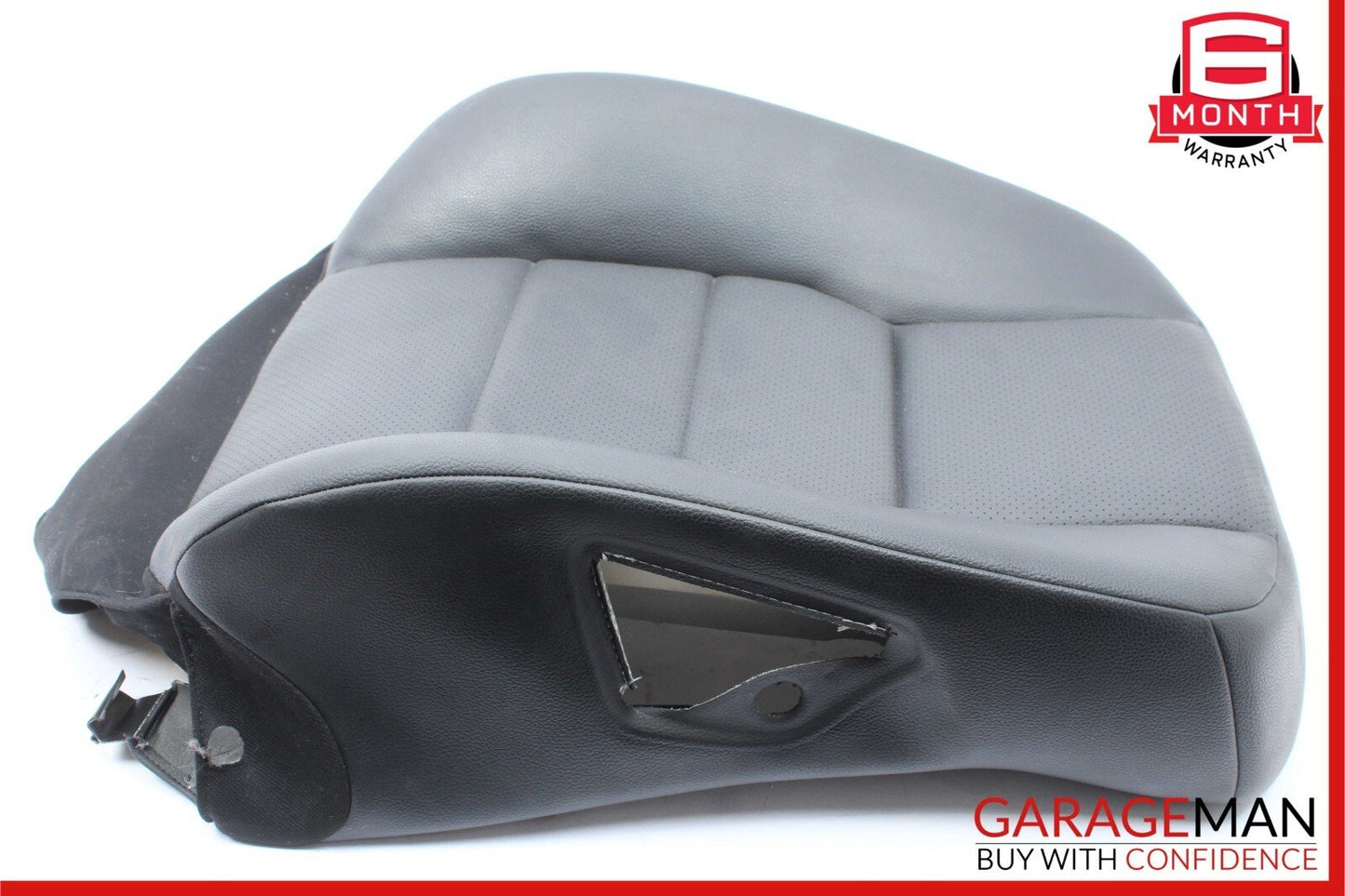 08-14 Mercedes W204 C300 Front Right Side Top Upper Seat Cushion Black OEM