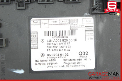 07-09 Mercedes W221 S550 S400 Rear Right or Left Side Door Control Module OEM