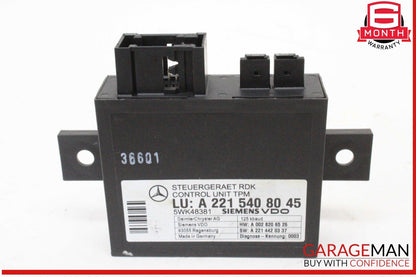 07-14 Mercedes W221 S550 CL550 Tire Pressure Monitor Module 2215408045 OEM