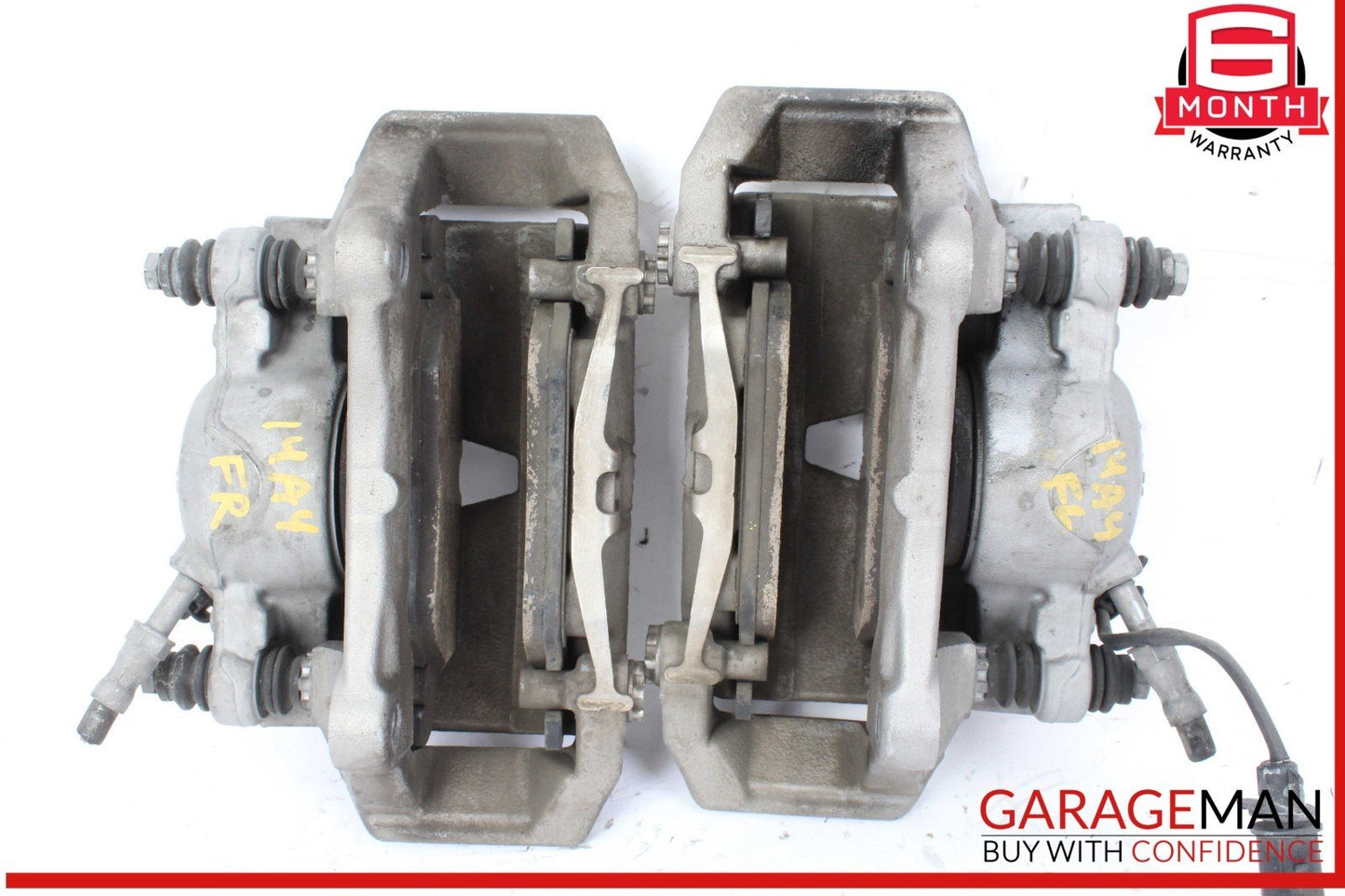 13-16 Audi A4 Front Left and Front Right Side Brake Caliper Calipers Set OEM