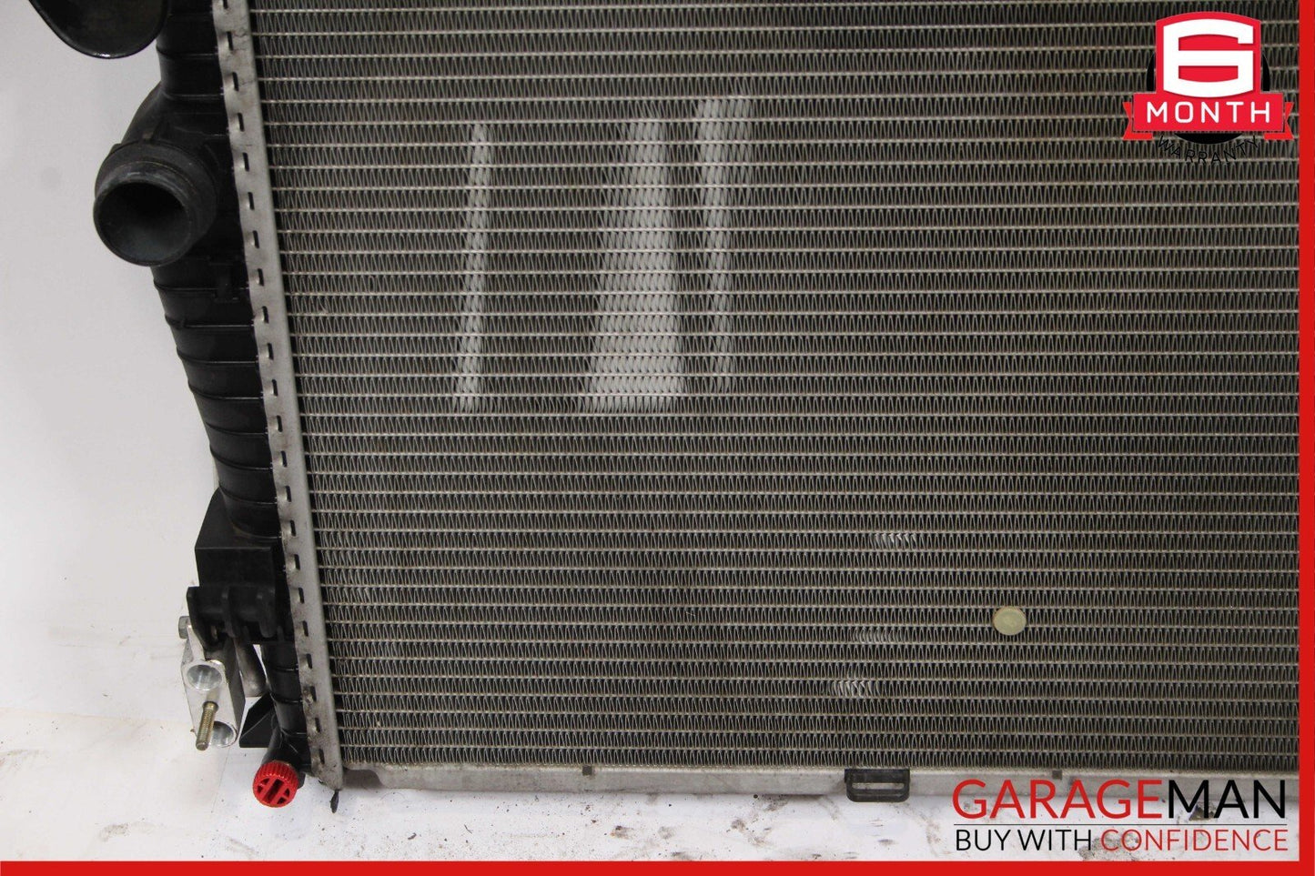03-08 Mercedes R230 SL500 Engine Radiator AC A/C Condenser Oil Cooler Assembly