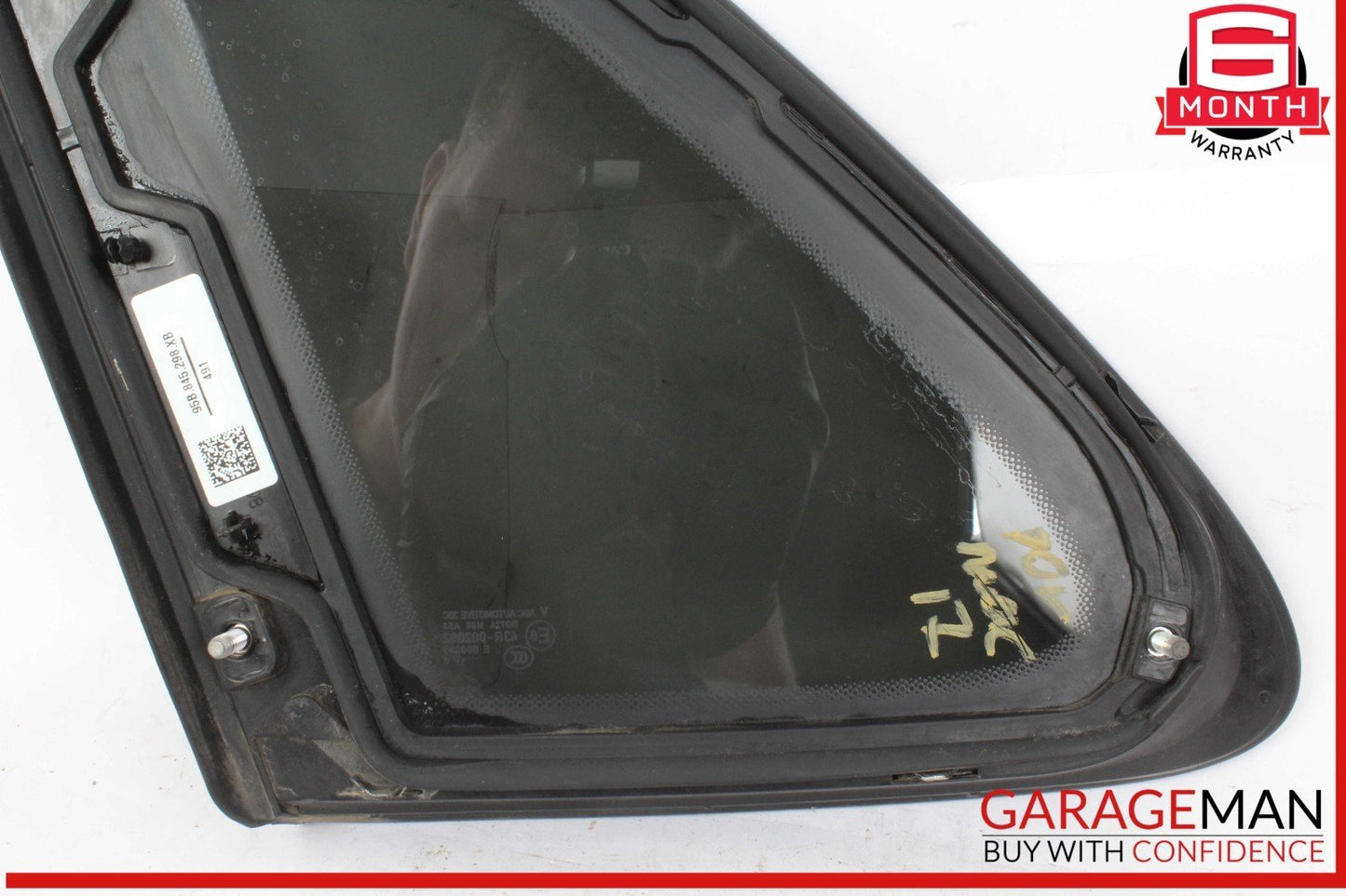 15-24 Porsche Macan 95B Rear Right Side Quarter Window Glass 95B845298XB OEM