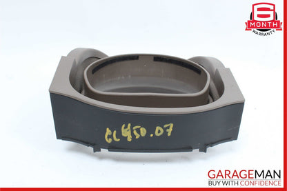 06-12 Mercedes X164 GL450 4Matic Steering Column Trim Shroud Cover Brown OEM