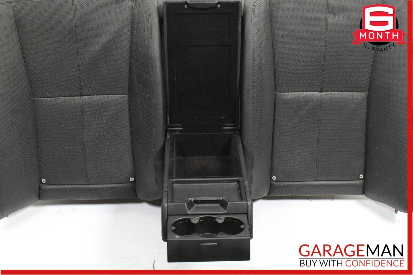 07-09 Mercedes W221 S550 Rear Upper Seat Cushion Cover Arm Rest Assembly Black
