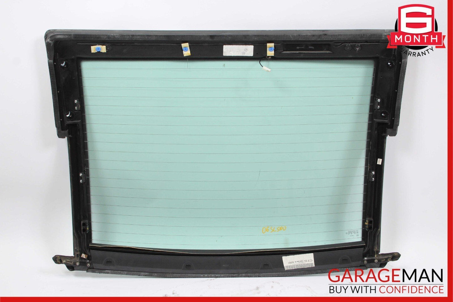03-11 Mercedes R230 SL500 Rear Windshield Window Auto Glass Panel Assembly OEM