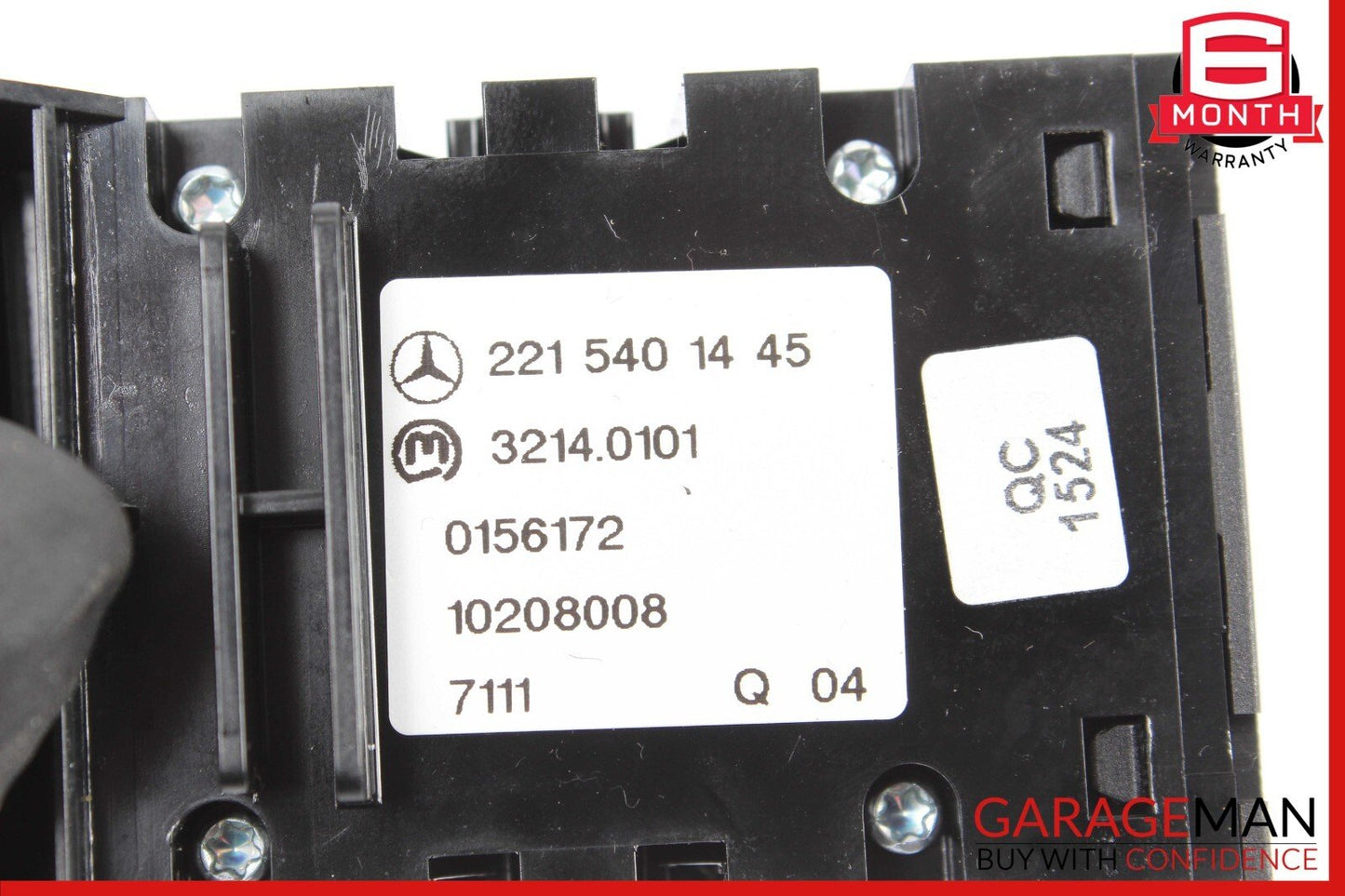 07-14 Mercedes W221 S550 CL550 Electronic Parking Button Switch 2215401445 OEM