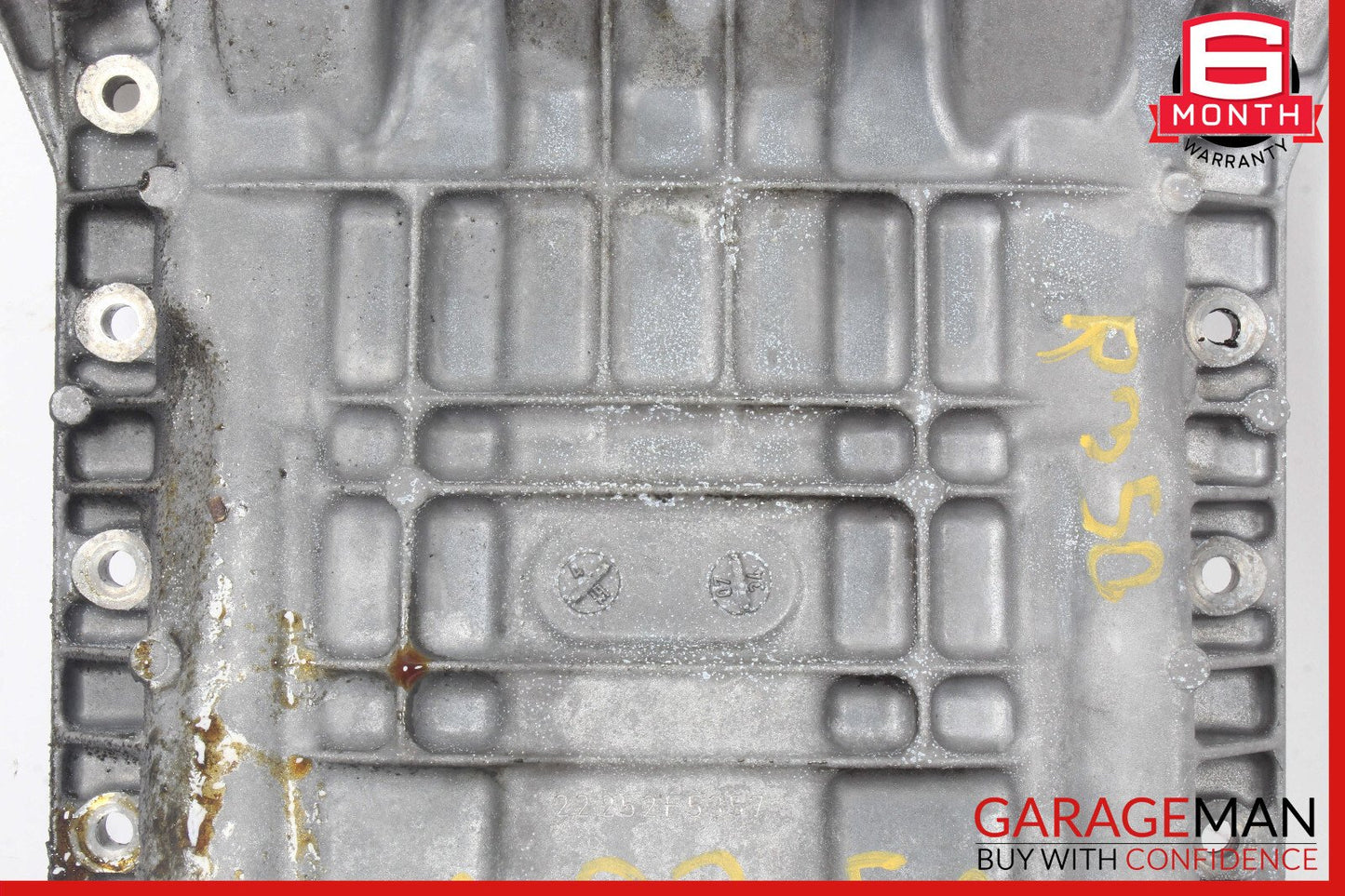 06-13 Mercedes W251 R350 Engine Upper Oil Sump Baffle Pan 2720142002 OEM