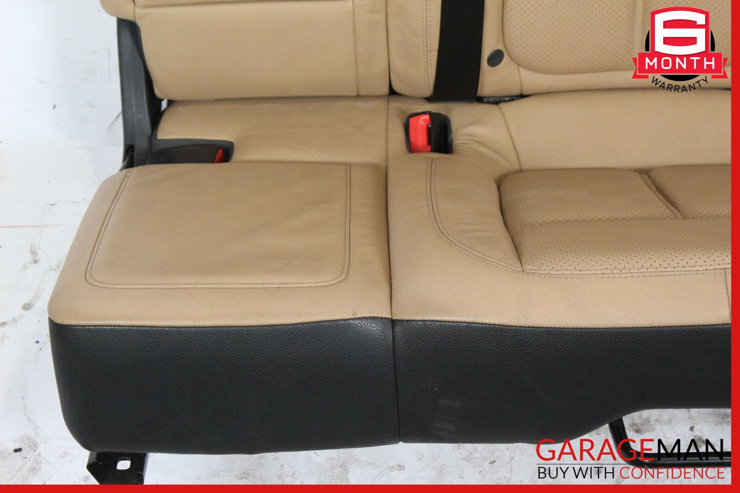 11-17 Porsche Cayenne 958 Rear Left Side Complete Seat Cushion Assembly OEM