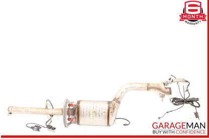 12-15 Mercedes X204 GLK250 Center Exhaust Muffler Resonator OEM