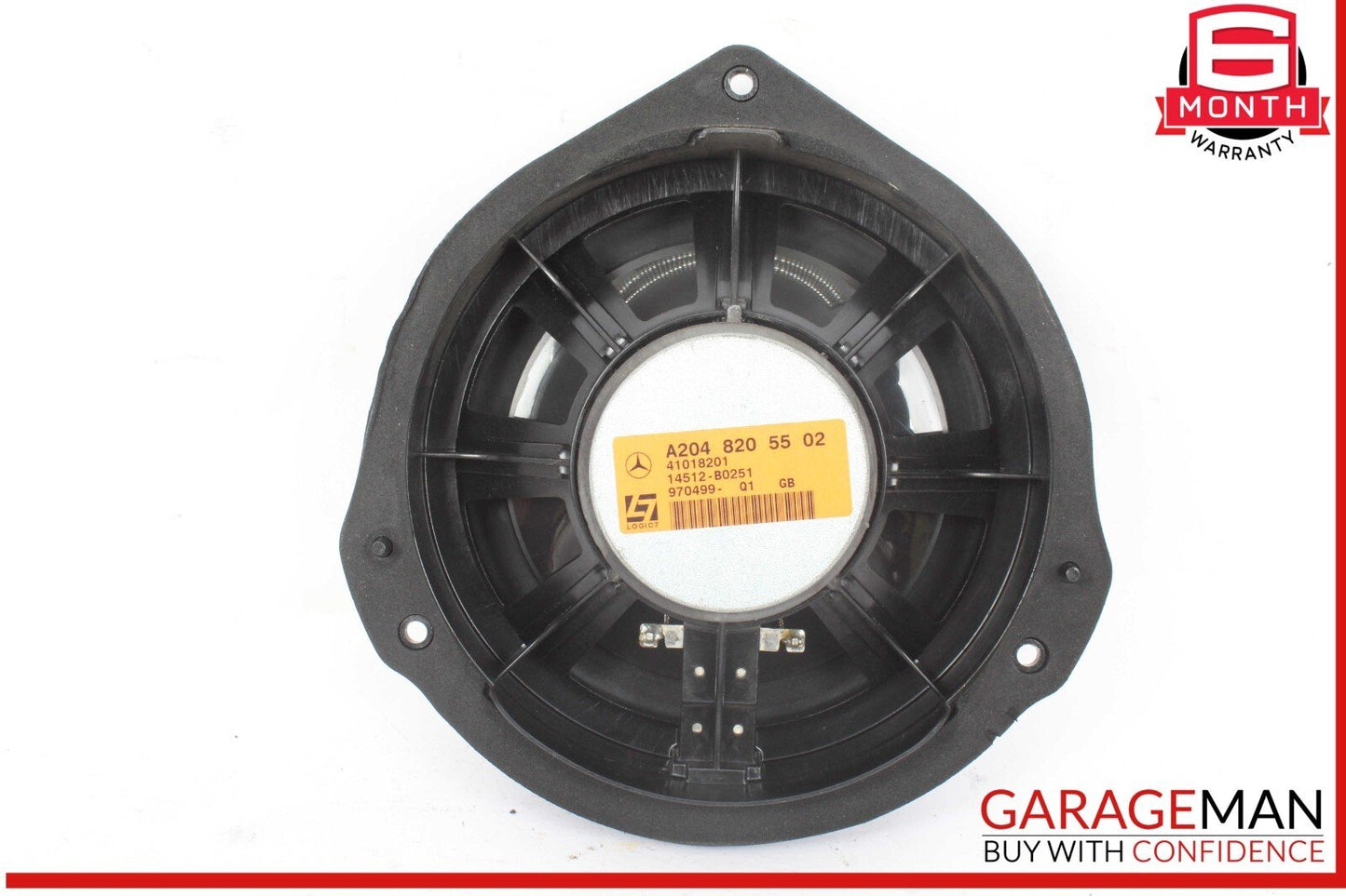 08-18 Mercedes W212 E350 Front Left & Right Door Audio Speaker Set of 2 Pc OEM