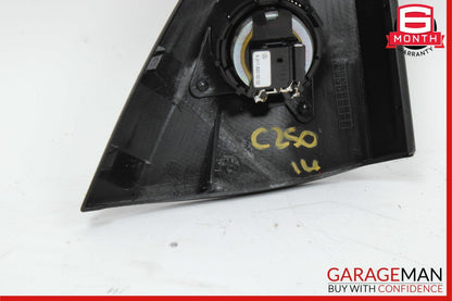 08-14 Mercedes W204 C300 C250 Sedan Front Left Door Panel Tweeter Cover Black