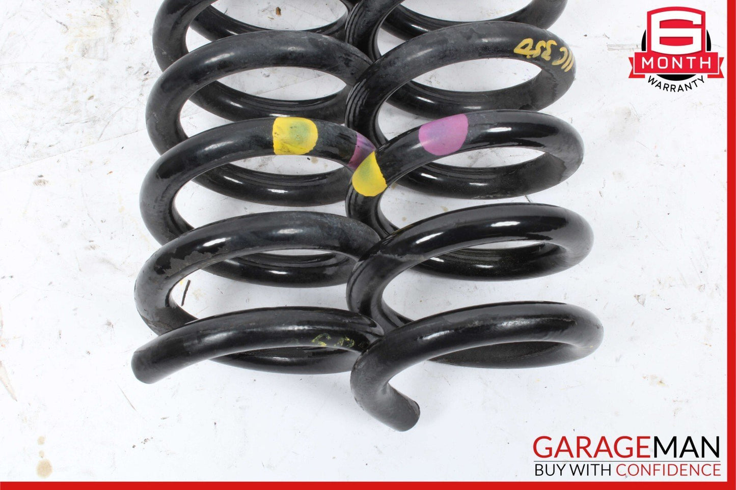 08-14 Mercedes W204 C300 C350 Rear Right and Left Suspension Coil Spring Set OEM
