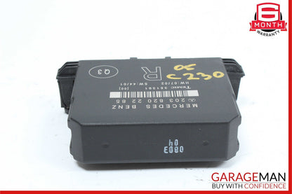 01-07 Mercedes W203 C230 Kompressor Rear Right Side Door Control Module OEM