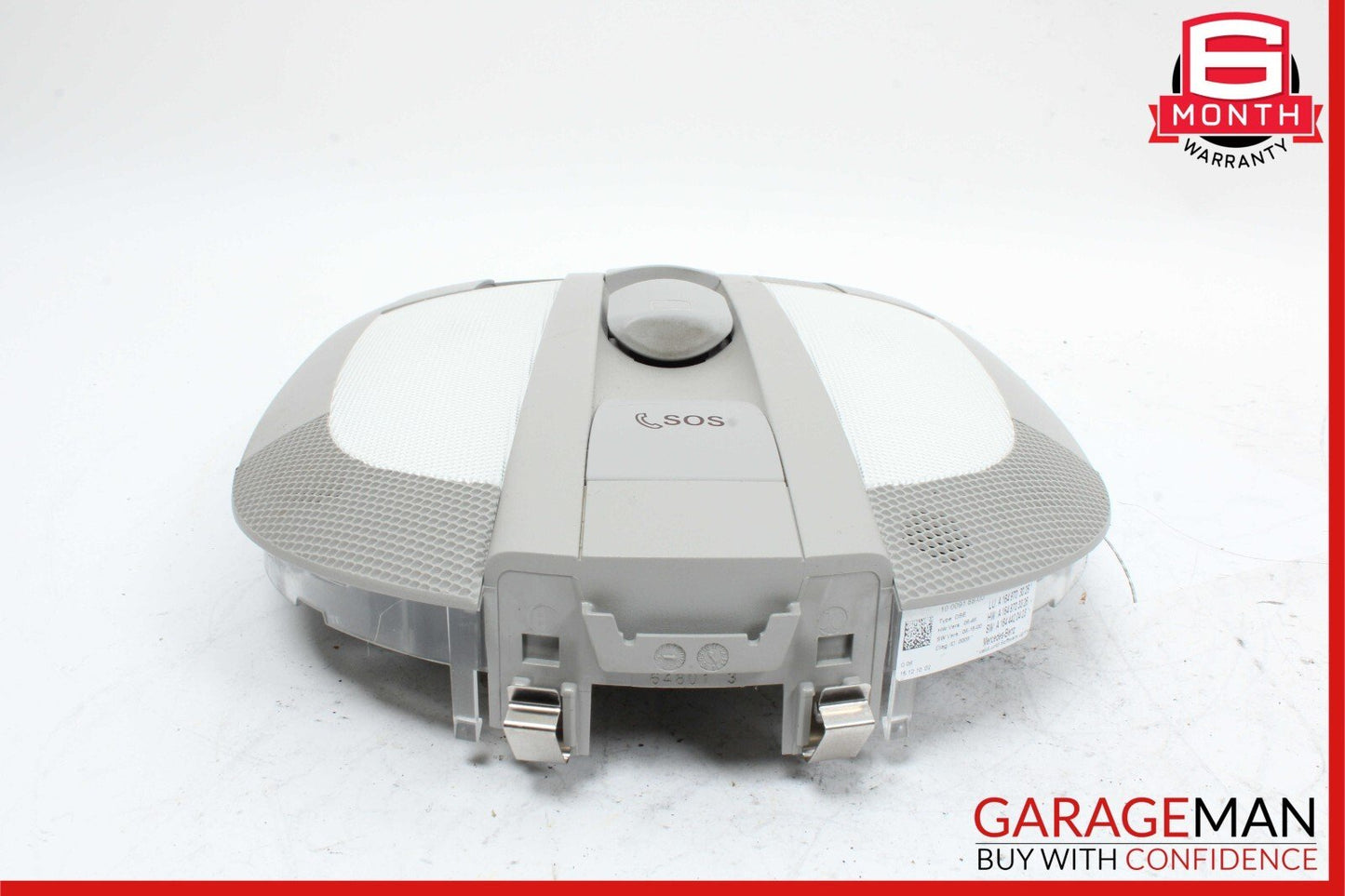 06-13 Mercedes X164 GL450 ML350 R350 Front Upper Overhead Dome Light Lamp Gray