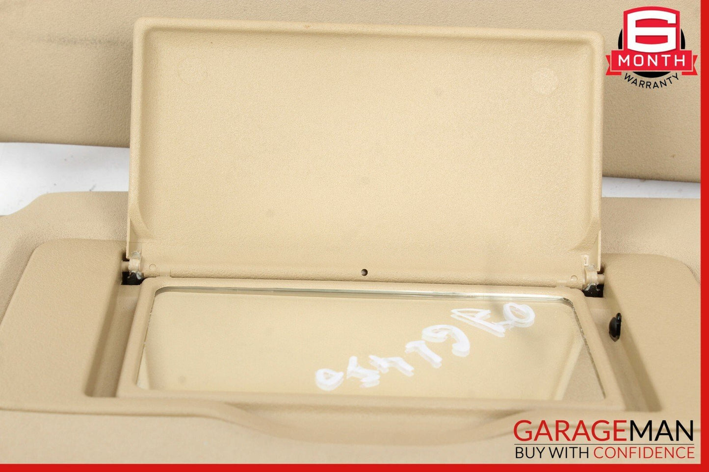 06-12 Mercedes GL450 GL550 ML450 Front Left Sun Visor Sunvisor Shade Brown