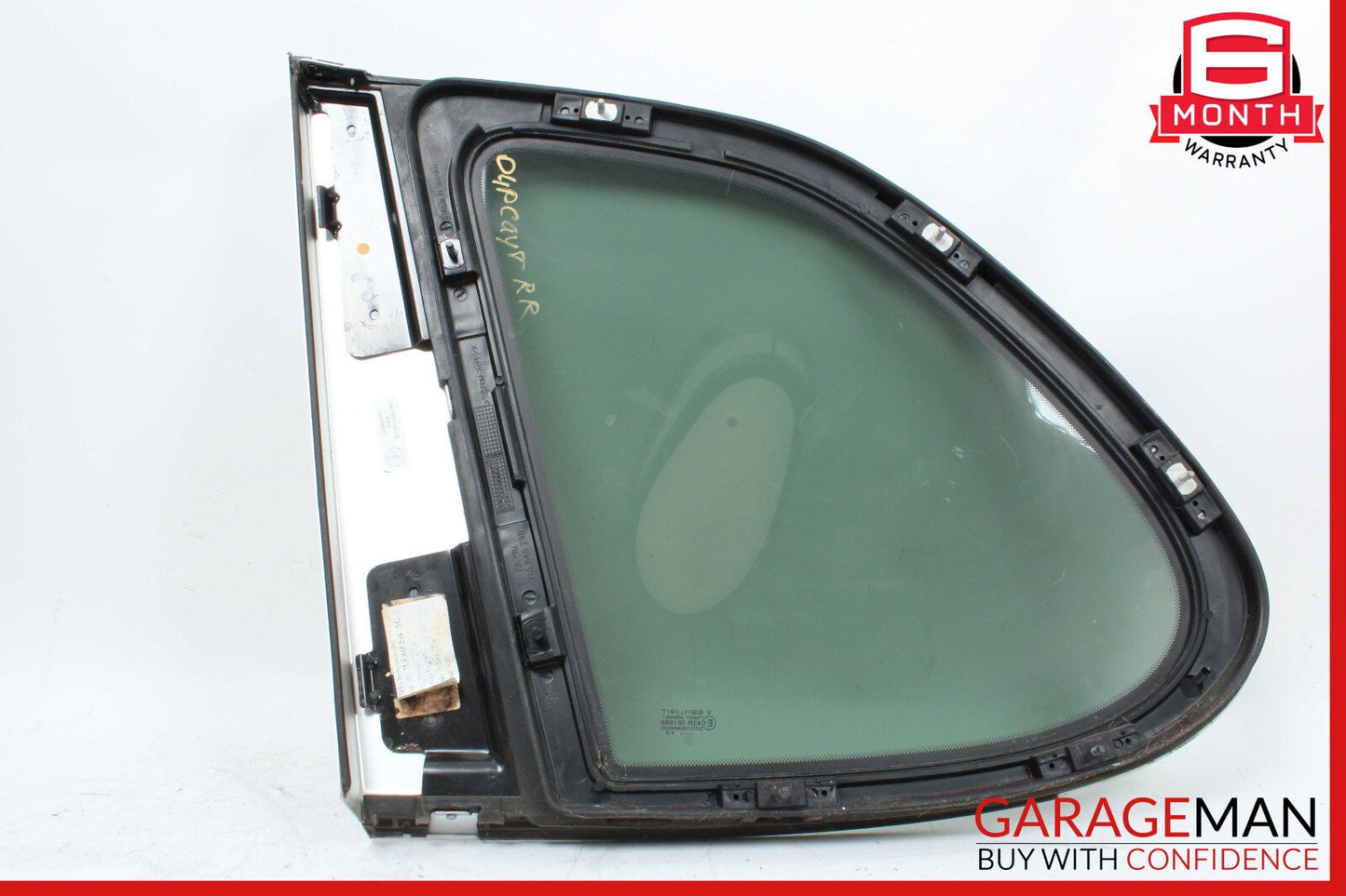 03-06 Porsche Cayenne 955 Rear Right Side Quarter Window Glass Panel OEM