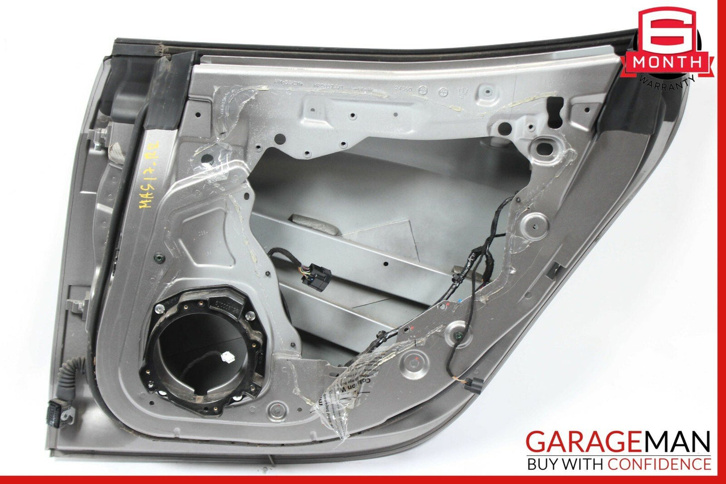 14-17 Maserati Ghibli Rear Right Passenger Side Exterior Door Shell Frame Panel