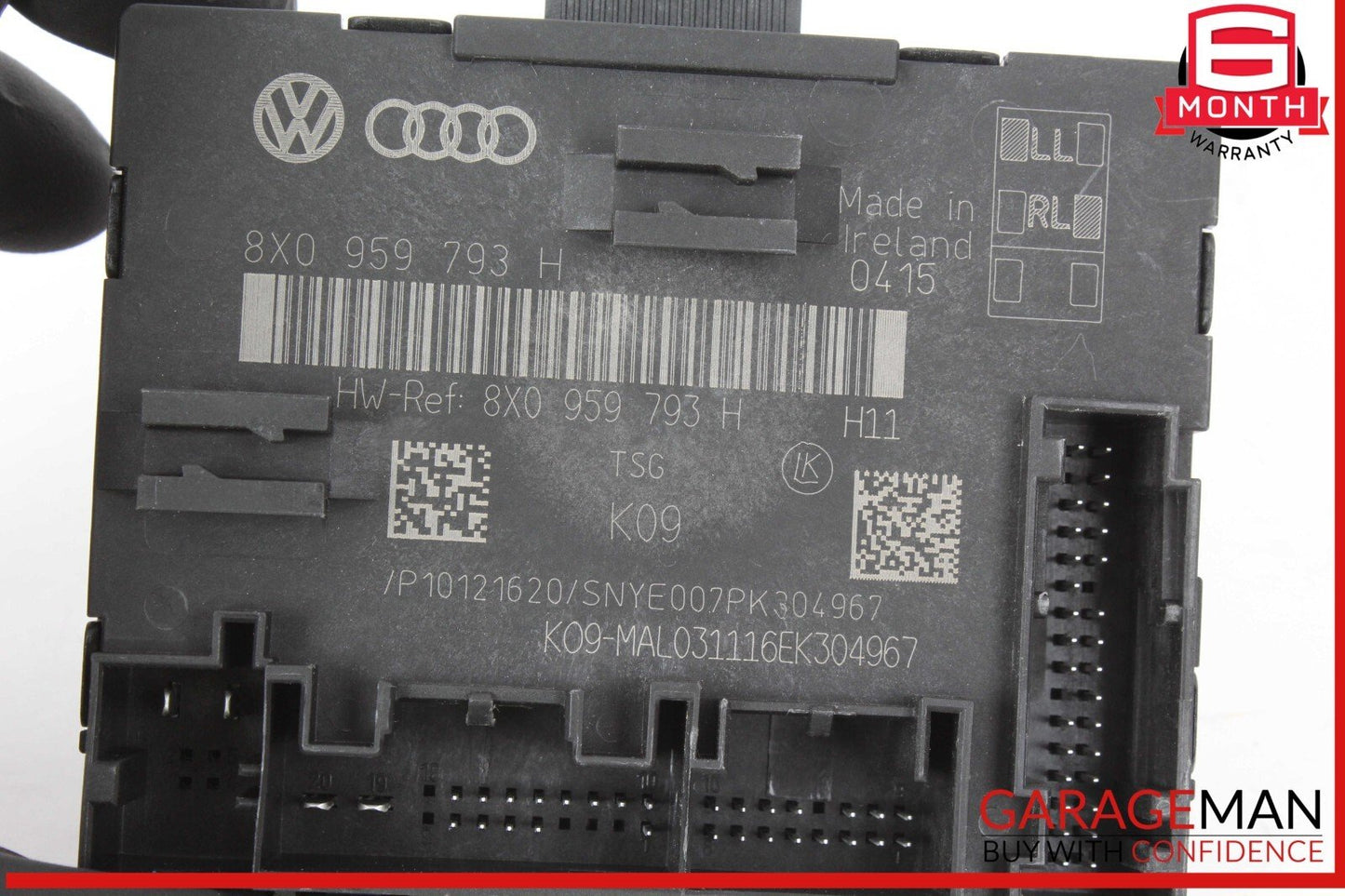 15-18 Audi Q3 Front Left Driver Side Window Control Module 8X0959793H Genuine